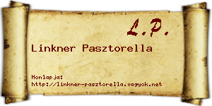 Linkner Pasztorella névjegykártya